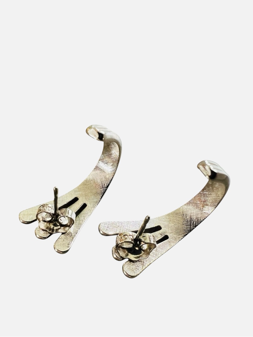 Coro x Avon - Coro Silver-Tone Choker Necklace & Complimenting Avon Earrings - Picture 6 of 6